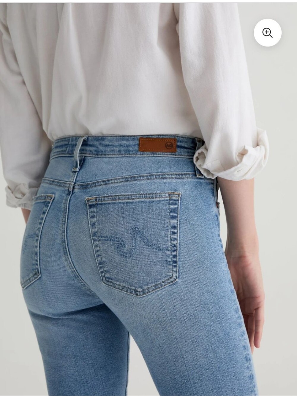 AG The Cowboy Crop Jeans Size 25